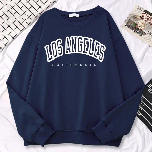 Sweatshirt pour femmes à col rond | Oversize