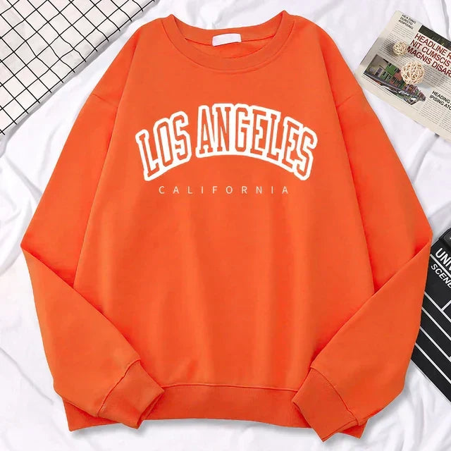Sweatshirt pour femmes à col rond | Oversize