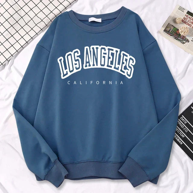 Sweatshirt pour femmes à col rond | Oversize