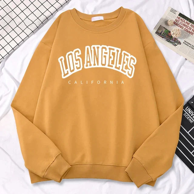 Sweatshirt pour femmes à col rond | Oversize