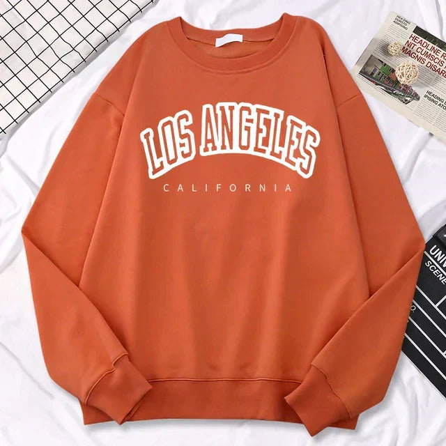 Sweatshirt pour femmes à col rond | Oversize