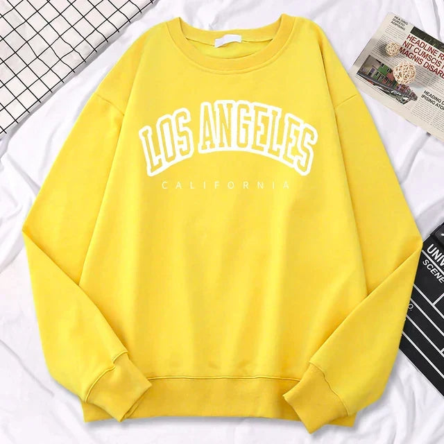 Sweatshirt pour femmes à col rond | Oversize