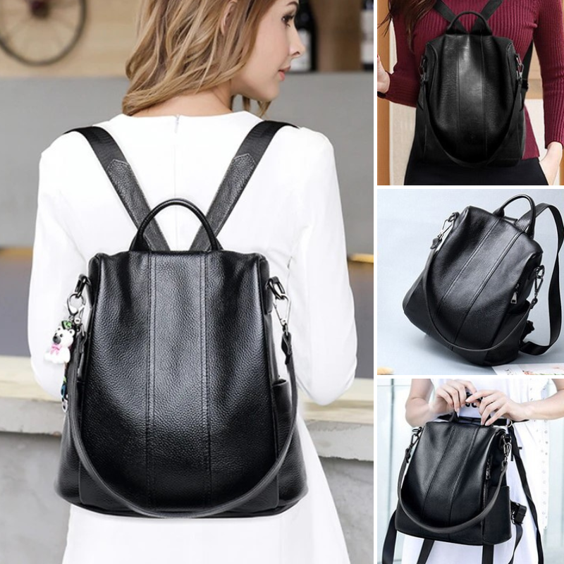 Sac à dos pour femmes stylé et anti-vol, durable et imperméable