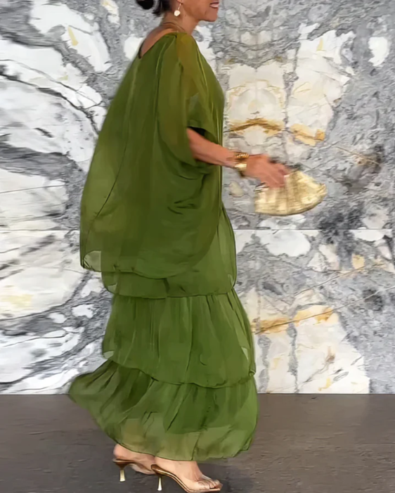 Lara | Robe maxi fluide élégante