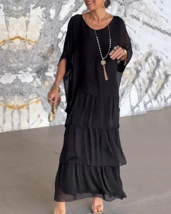 Lara | Robe maxi fluide élégante