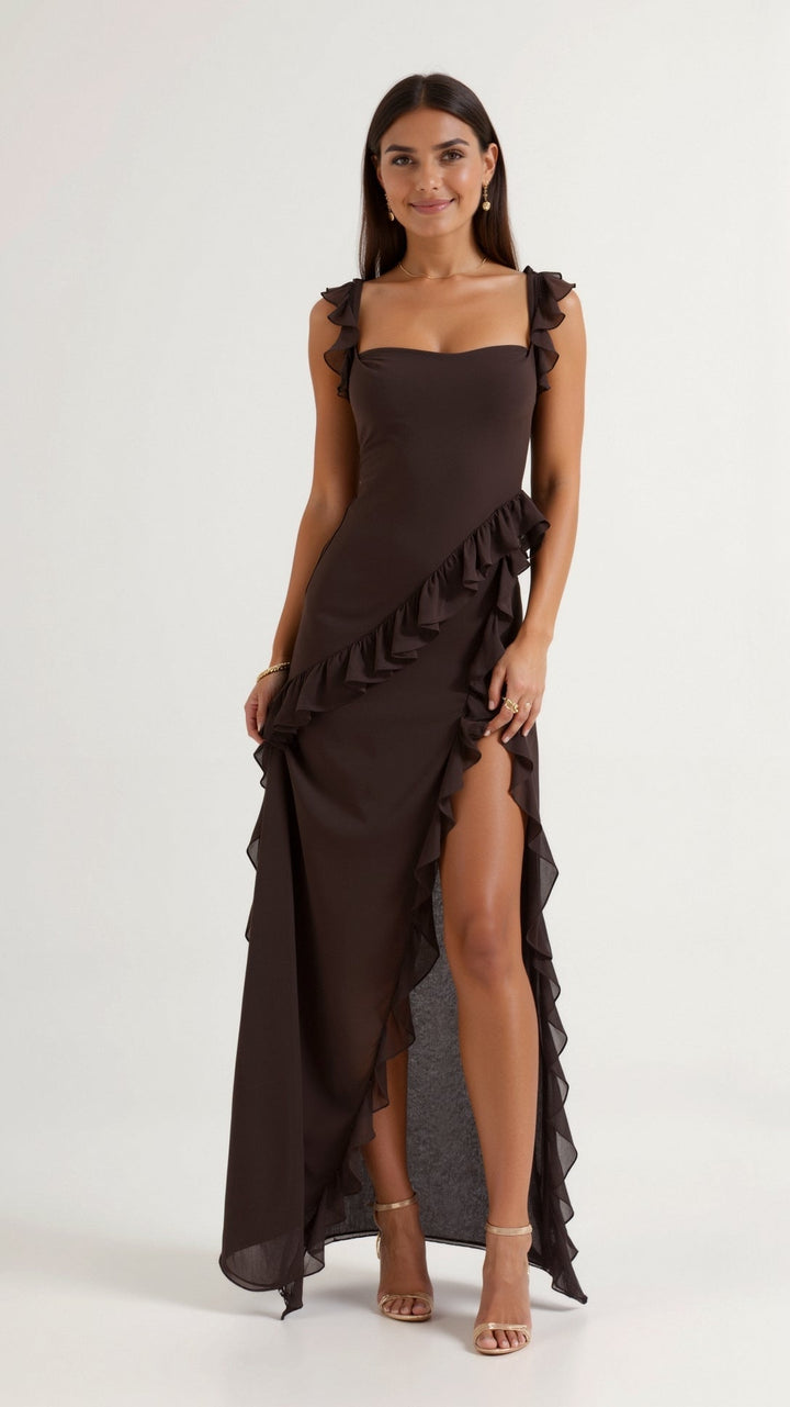 Selin | Robe de soirée maxi élégante