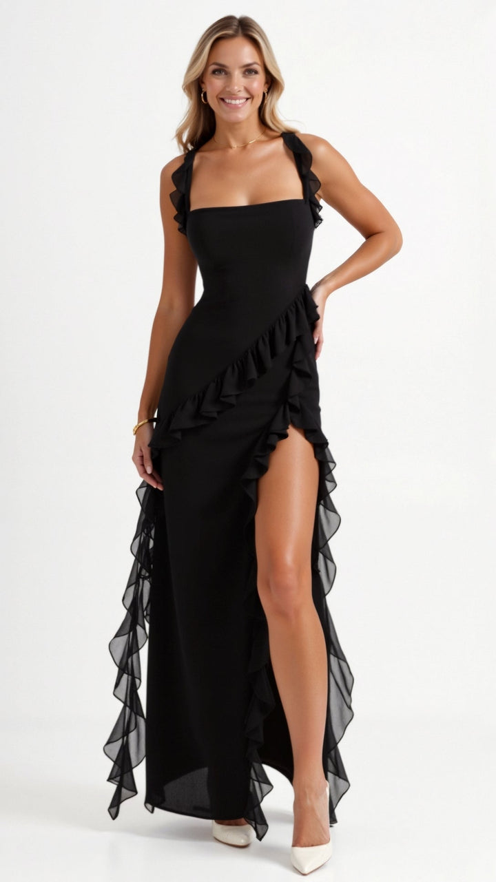 Selin | Robe de soirée maxi élégante