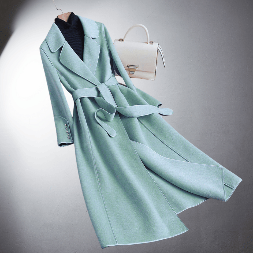 Manteau en cachemire premium fait main pour femmes
