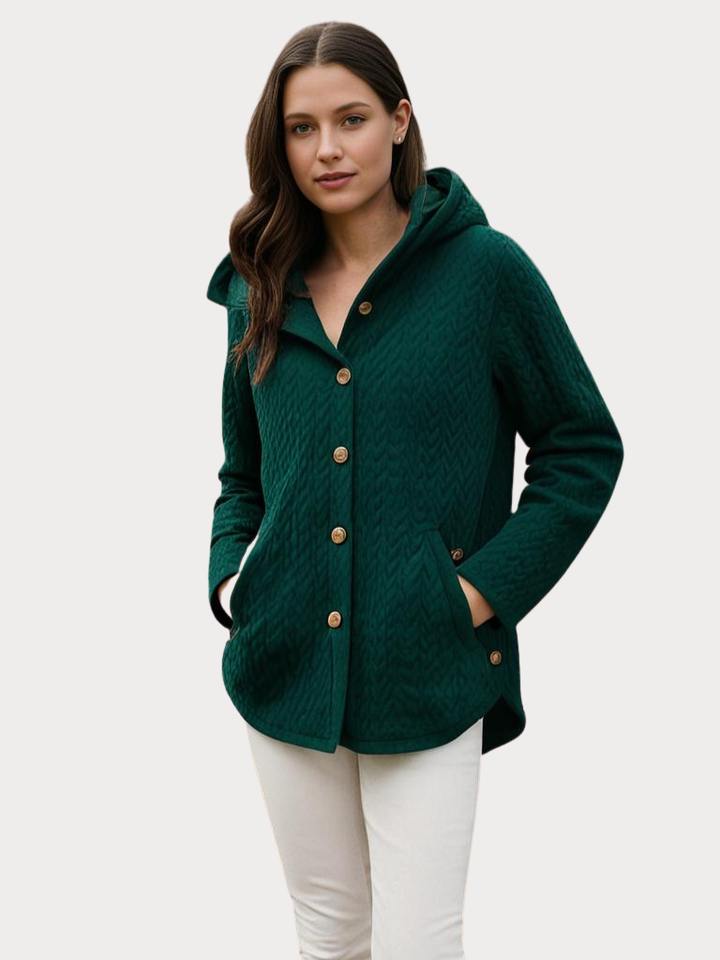 TARA – Manteau d'hiver pour femmes – Manteau élégant doublé avec capuche