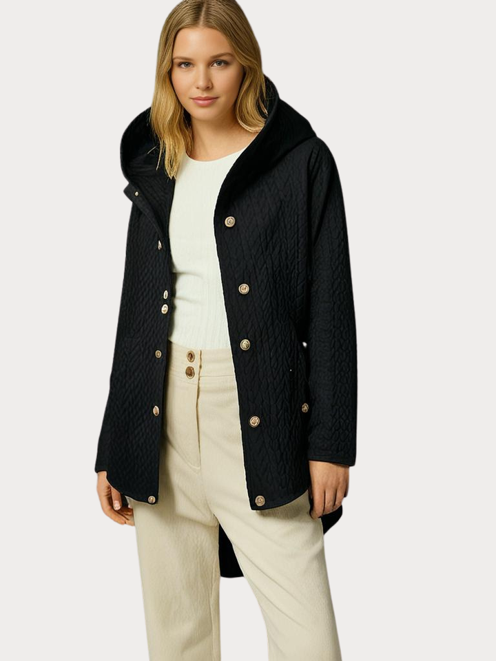 TARA – Manteau d'hiver pour femmes – Manteau élégant doublé avec capuche