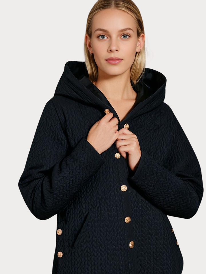 TARA – Manteau d'hiver pour femmes – Manteau élégant doublé avec capuche