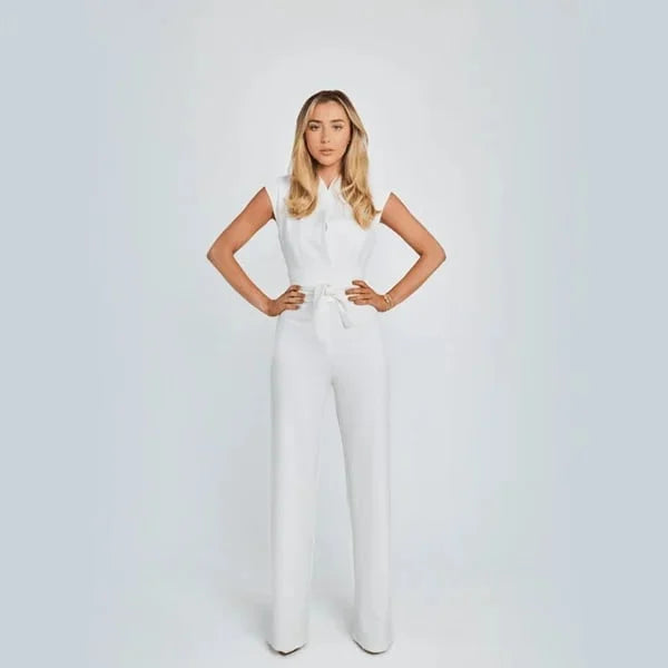 Luna | Combinaison sans manches avec jambes larges pour femmes