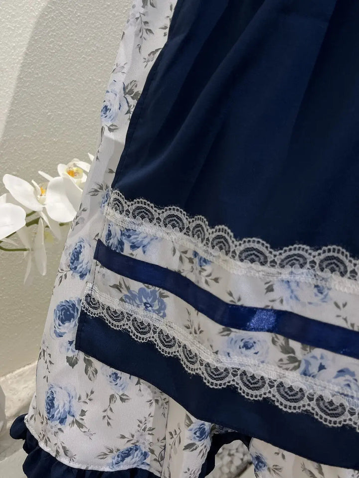 Robe Trachten pour Femmes Costume d'Oktoberfest Avec Motif à Carreaux Robe Dirndl Élégante Pour Fêtes et Célébrations