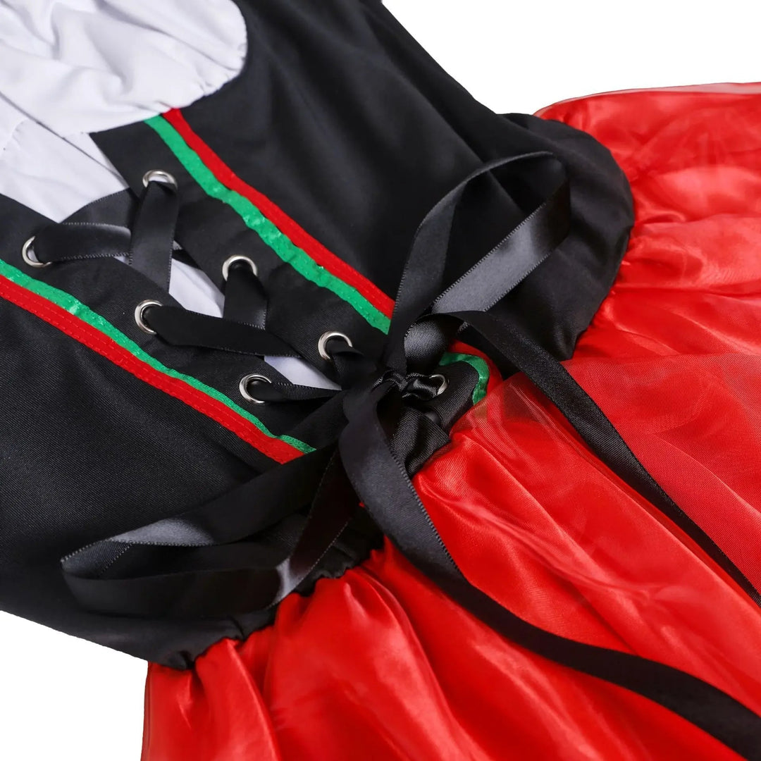 Ursula | Robe Mini Dirndl Traditionnelle