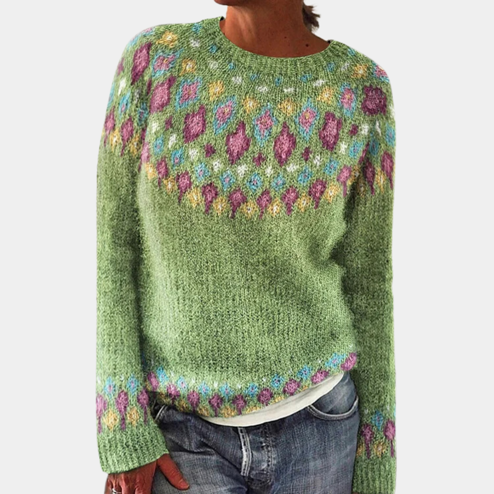 Pull en tricot confortable pour femmes | Chaud