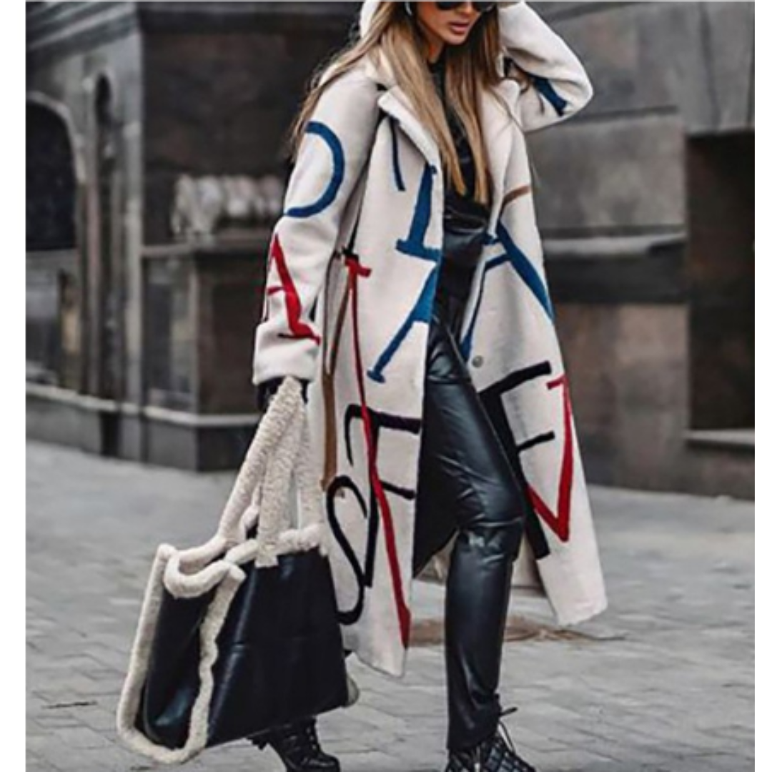 Manteau pour femmes à motifs