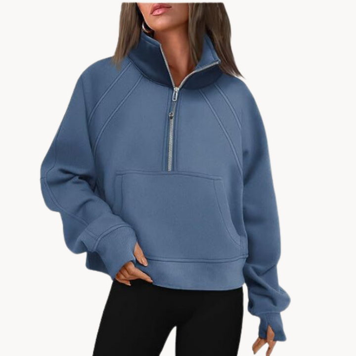 Regina | Sweat-shirt pour femmes en sherpa douillet