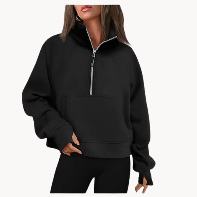 Regina | Sweat-shirt pour femmes en sherpa douillet