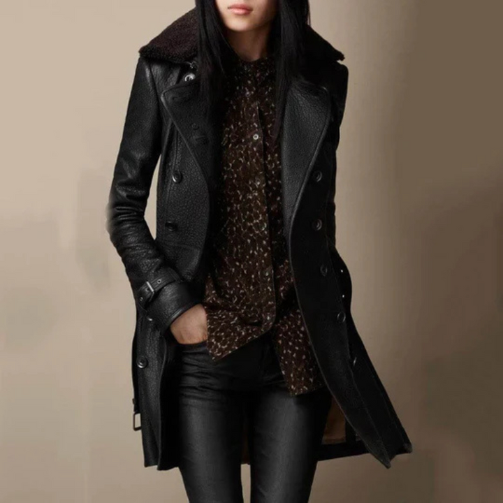 Davina | Trench-coat élégant et luxueux pour femmes
