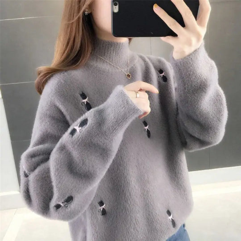 Mariana | Pull à col roulé doux et moelleux pour femmes