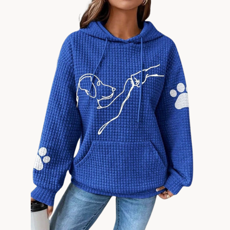 Stephanie | Sweat à capuche femme coupe décontractée