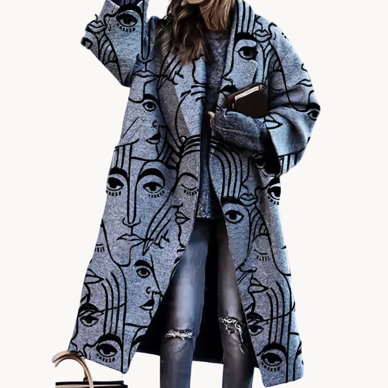 Nicole | Manteau élégant pour femmes avec grands revers