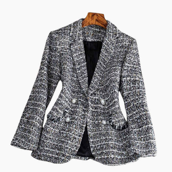 Saskia | Blazer en Tweed Élégant pour Femmes