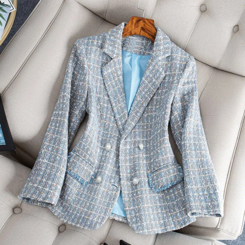 Saskia | Blazer en Tweed Élégant pour Femmes