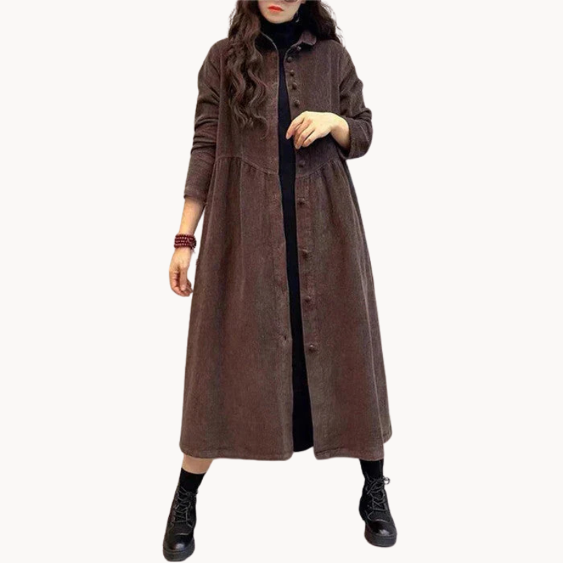 Virginie | Manteau pour femmes à boutons polyvalent