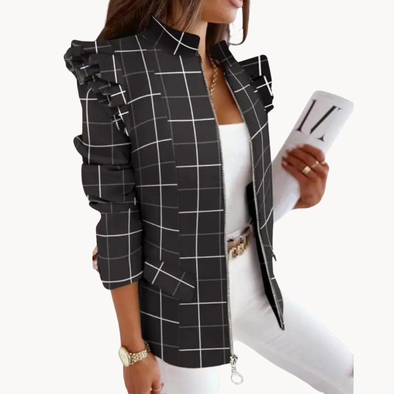 Isla | Blazer Chic Élégant et Chaud pour Femmes