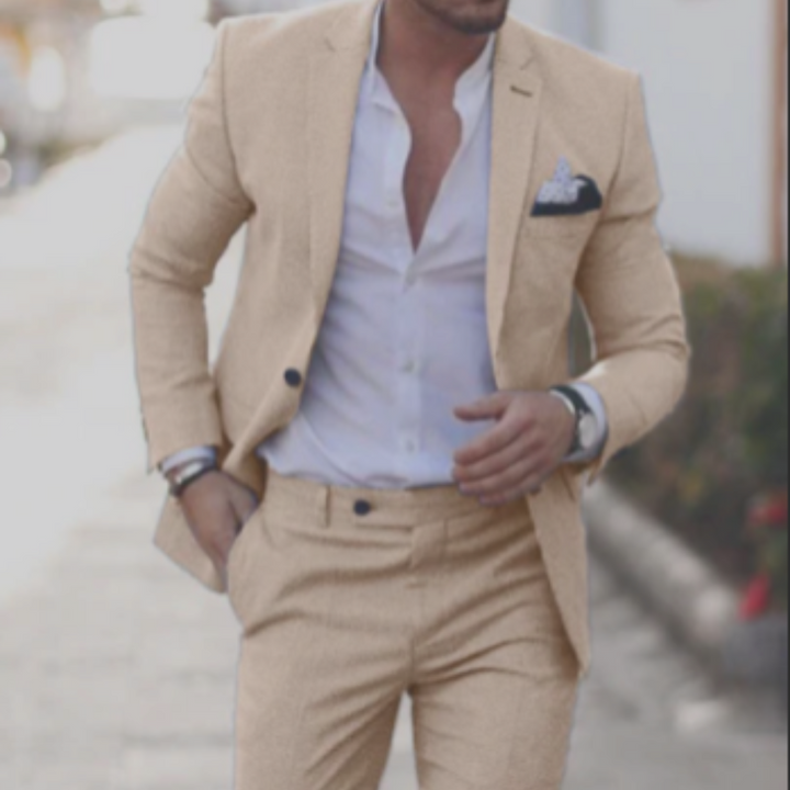 Costume de Mariage Moderne pour Homme sur Mesure | 2 Pièces
