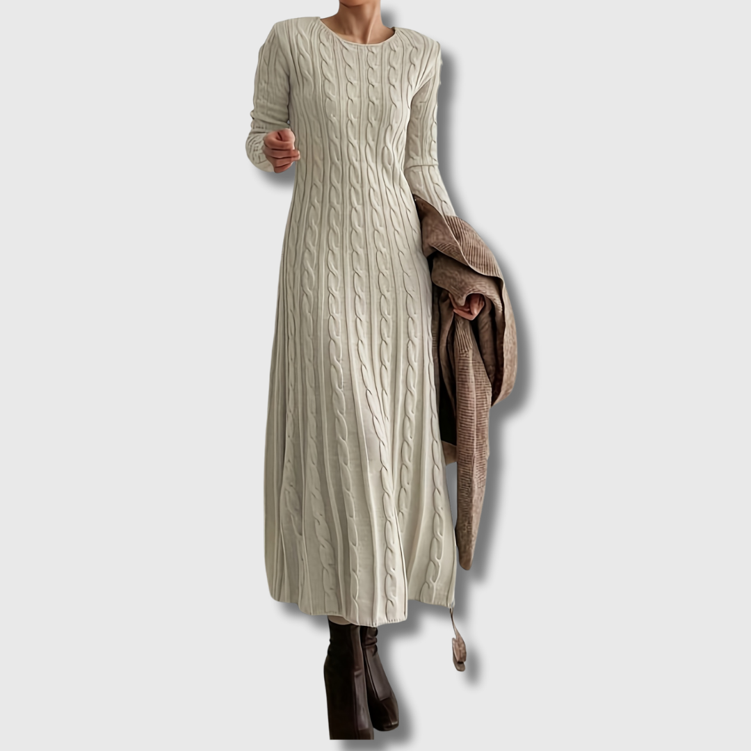 Isabella | Robe maxi élégante pour femmes en tricot