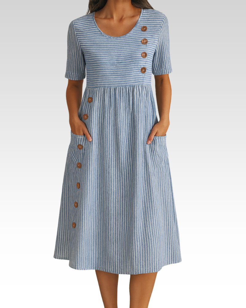Ysolina | Robe midi flatteuse
