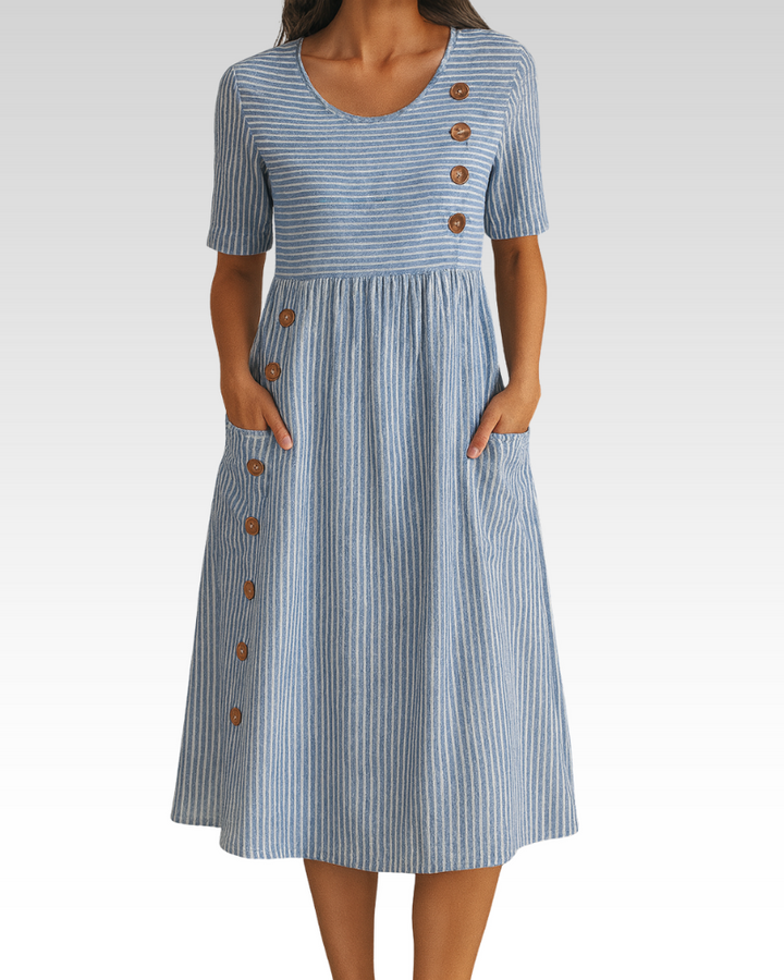 Ysolina | Robe midi flatteuse