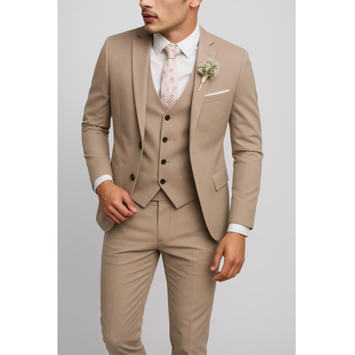 Costume de Mariage Slim Fit 3 Pièces pour Hommes | Formelle