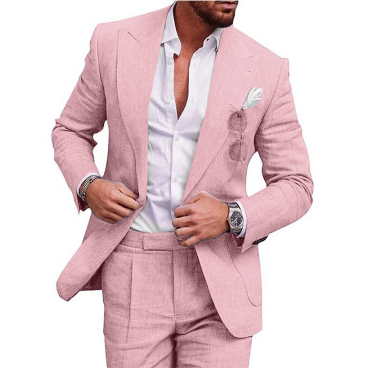 Costume élégant pour invités de mariage pour hommes | Ajusté