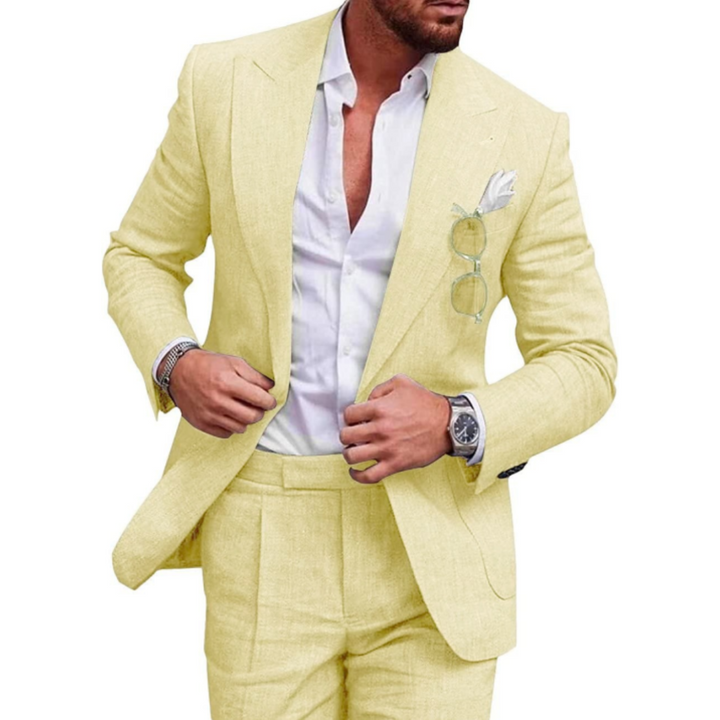 Costume élégant pour invités de mariage pour hommes | Ajusté