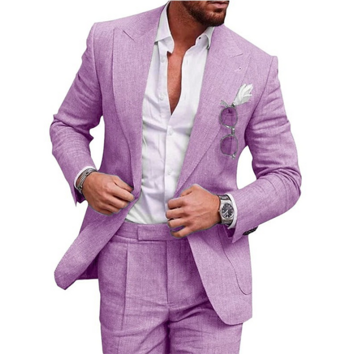 Costume élégant pour invités de mariage pour hommes | Ajusté