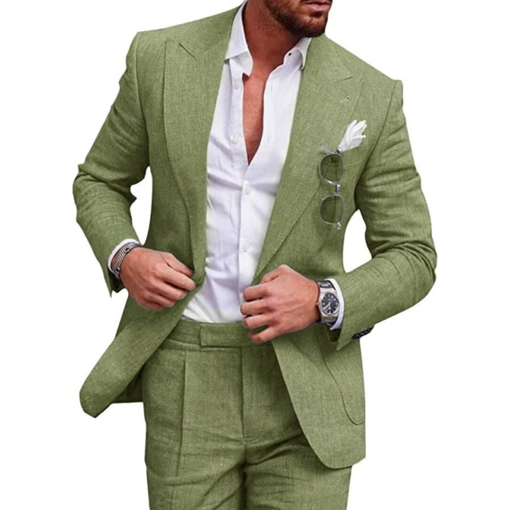 Costume élégant pour invités de mariage pour hommes | Ajusté