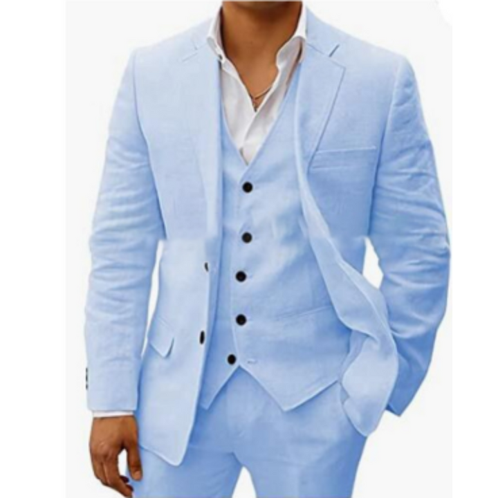 Costume d'été pour homme invité de mariage | Trois pièces