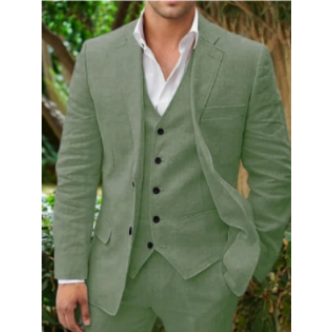 Costume d'été pour homme invité de mariage | Trois pièces