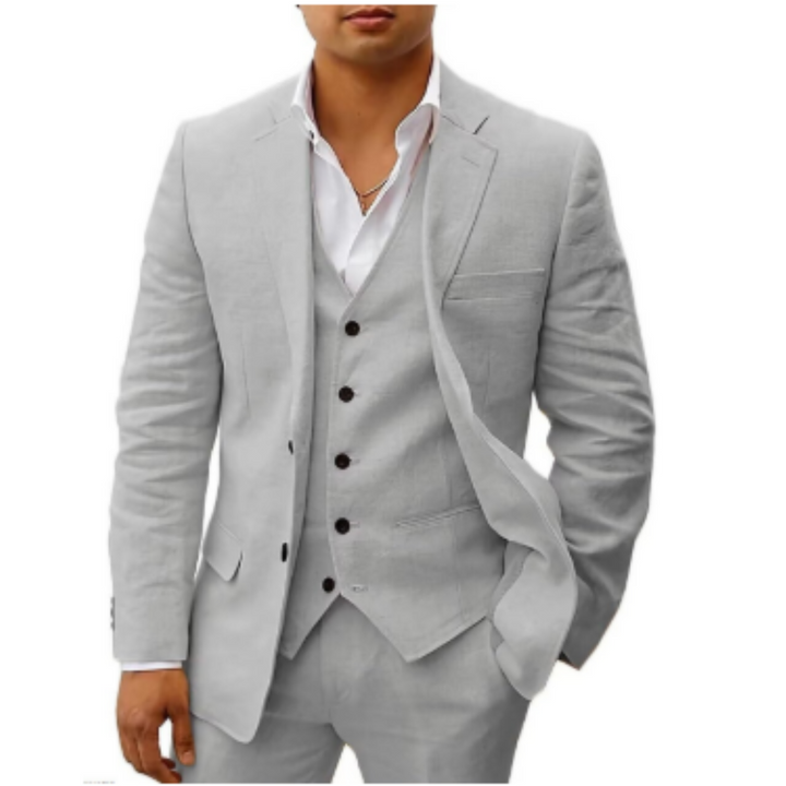 Costume d'été pour homme invité de mariage | Trois pièces