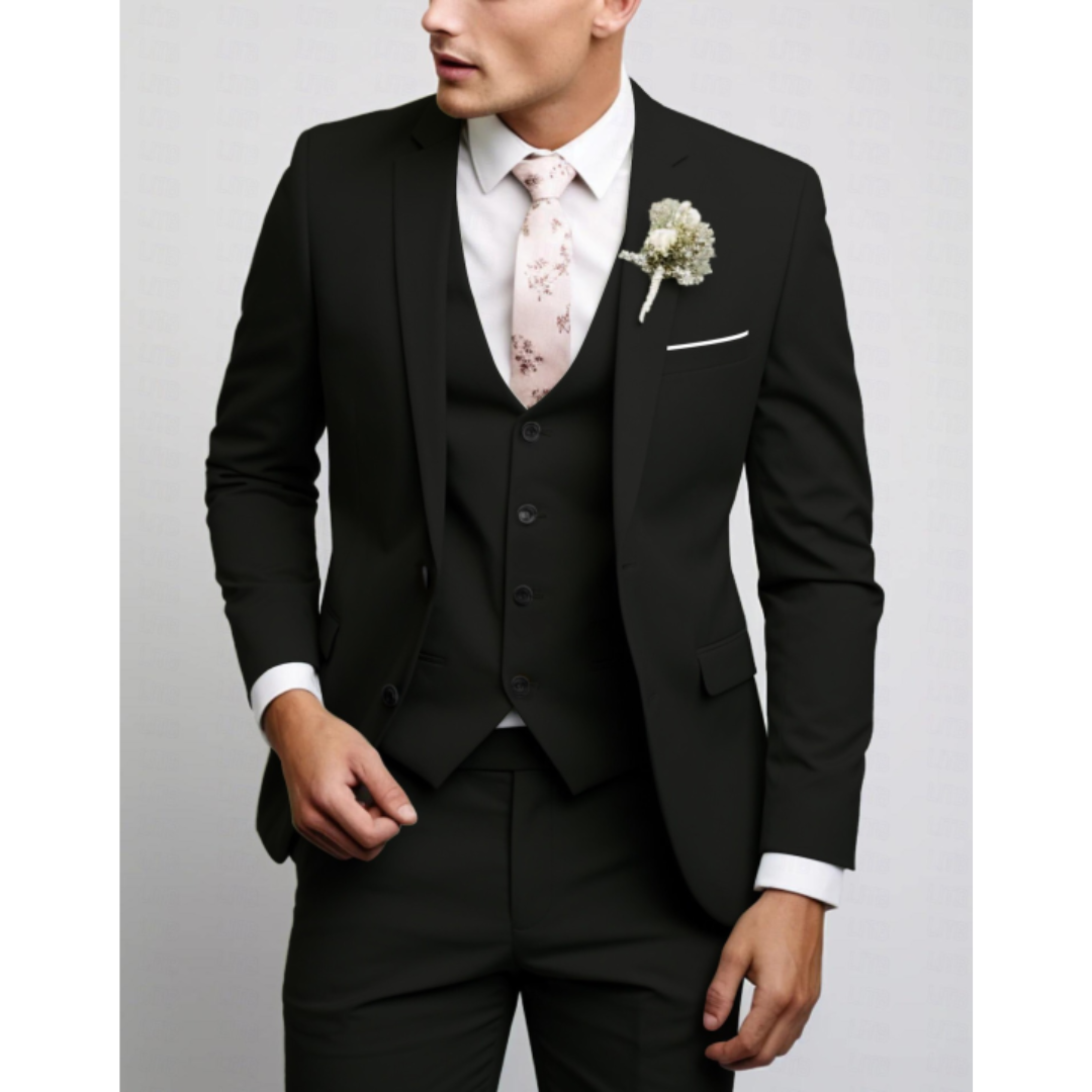 Costume de Mariage Slim Fit 3 Pièces pour Hommes | Formelle