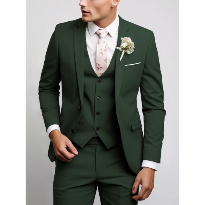 Costume de Mariage Slim Fit 3 Pièces pour Hommes | Formelle