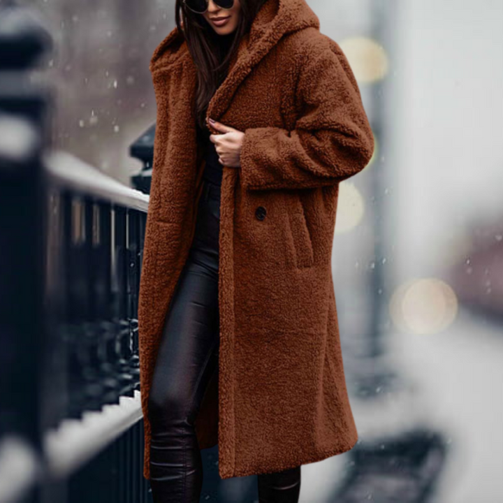 Veste d'hiver confortable, intemporelle et élégante pour femmes