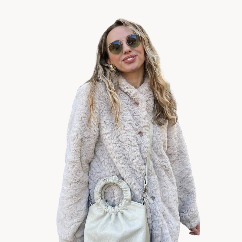 Dominika | Manteau en teddy doux et luxueux pour femmes