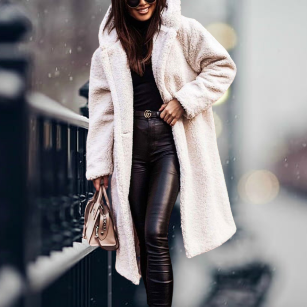 Arabella, manteau oversized polyvalent et douillet pour femmes
