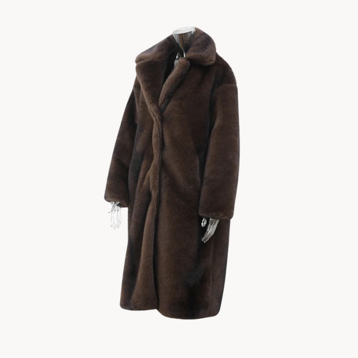 Fabienne | Veste d'hiver en fourrure luxueuse pour femmes