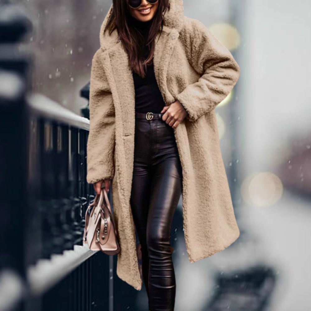 Veste d'hiver confortable, intemporelle et élégante pour femmes