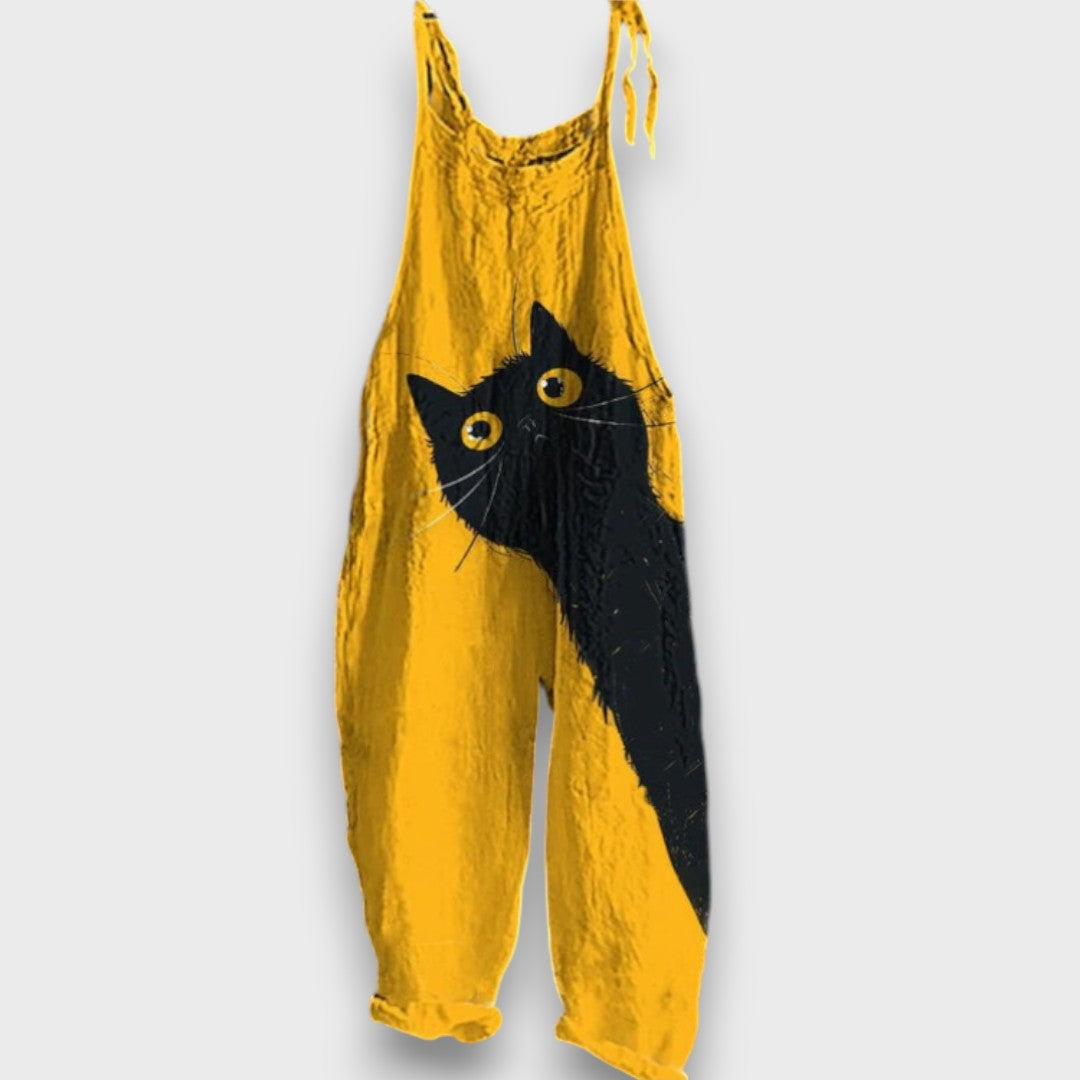 Nerina – Combinaison avec motif de chat